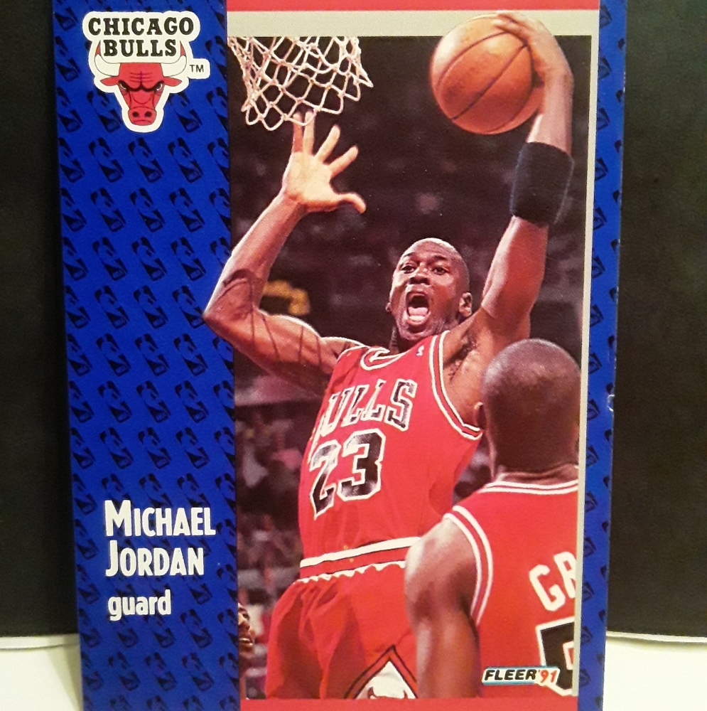 Card basketball Michael Jordan
